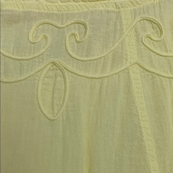 Soft Surroundings Yellow Blouse - Picture 3 of 7